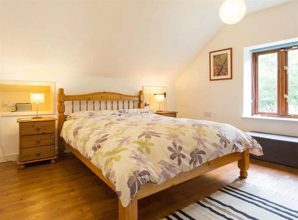 Double bedroom at The Shippen in Hartland, Devon