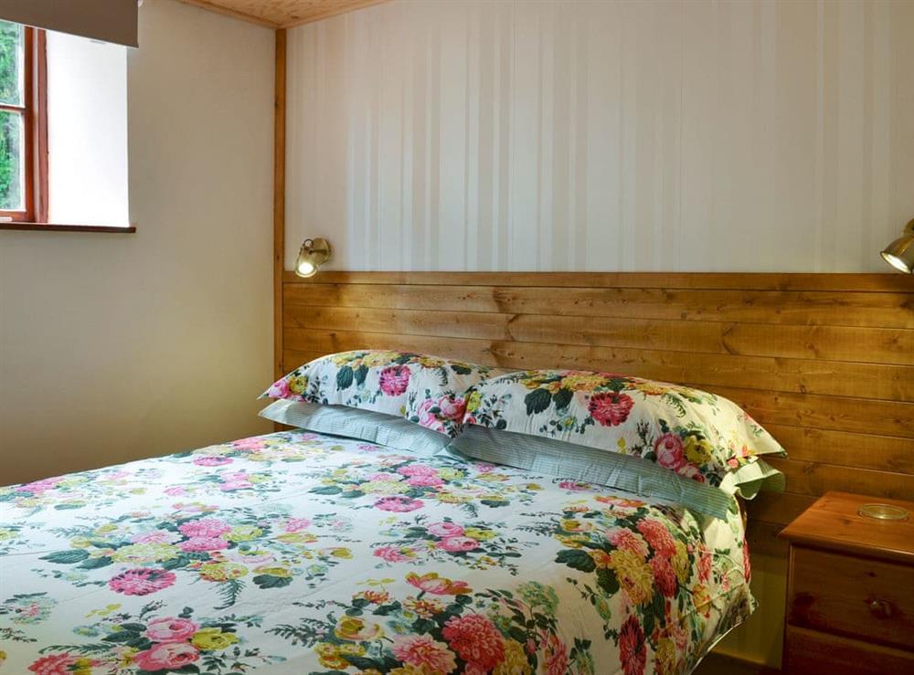 Double bedroom at The Shippon in Berrynarbor, near Ilfracombe, Devon