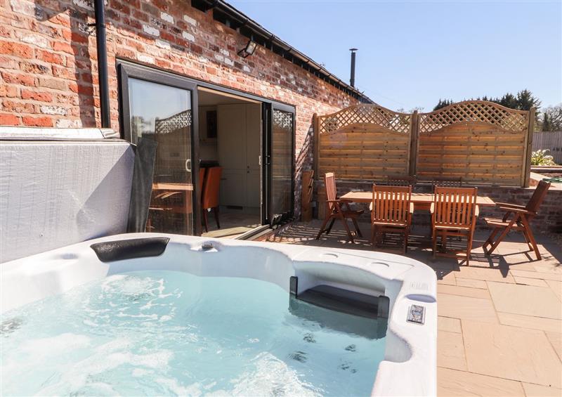 Enjoy the swimming pool at The Shippon, Helsby