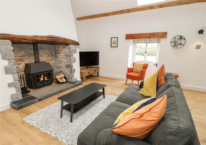Relax in the living area at The Shippon, Llanrwst