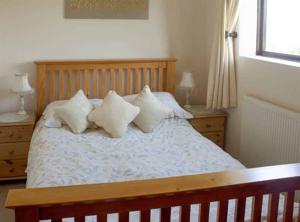 Double bedroom at The Shippon in Lympsham near Burnham-on-sea, Somerset