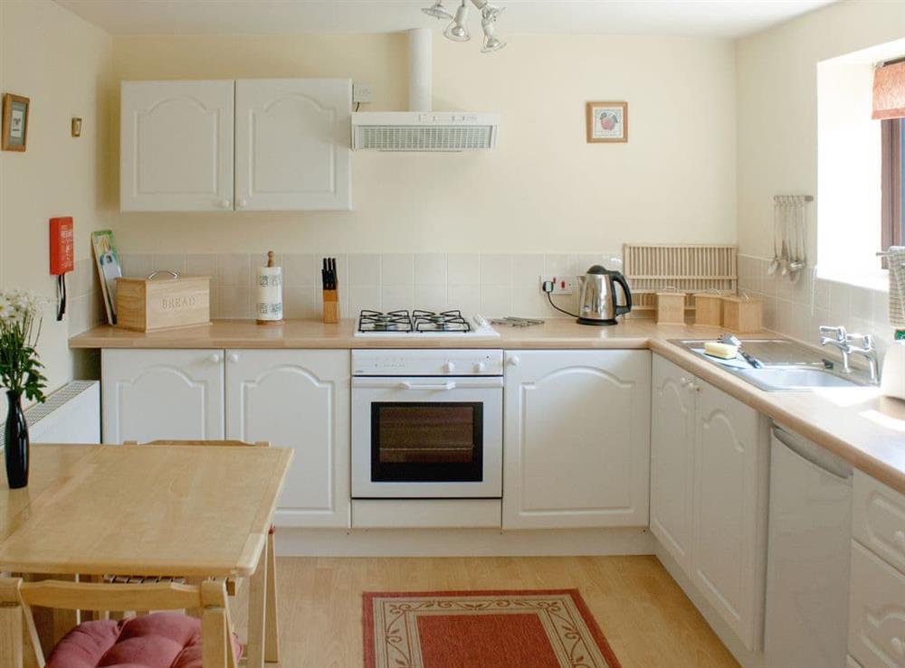 Kitchen at The Shippon in Lympsham near Burnham-on-sea, Somerset