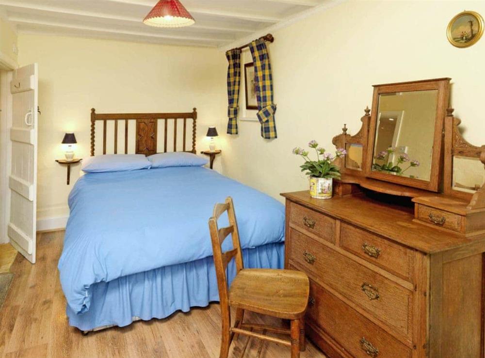 Double bedroom at The Shooting Lodge in Acton Scott, Shropshire., Great Britain
