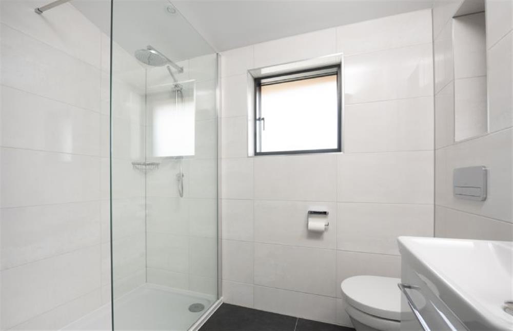 Luxury en-suite shower room at The Shore, Mawgan Porth