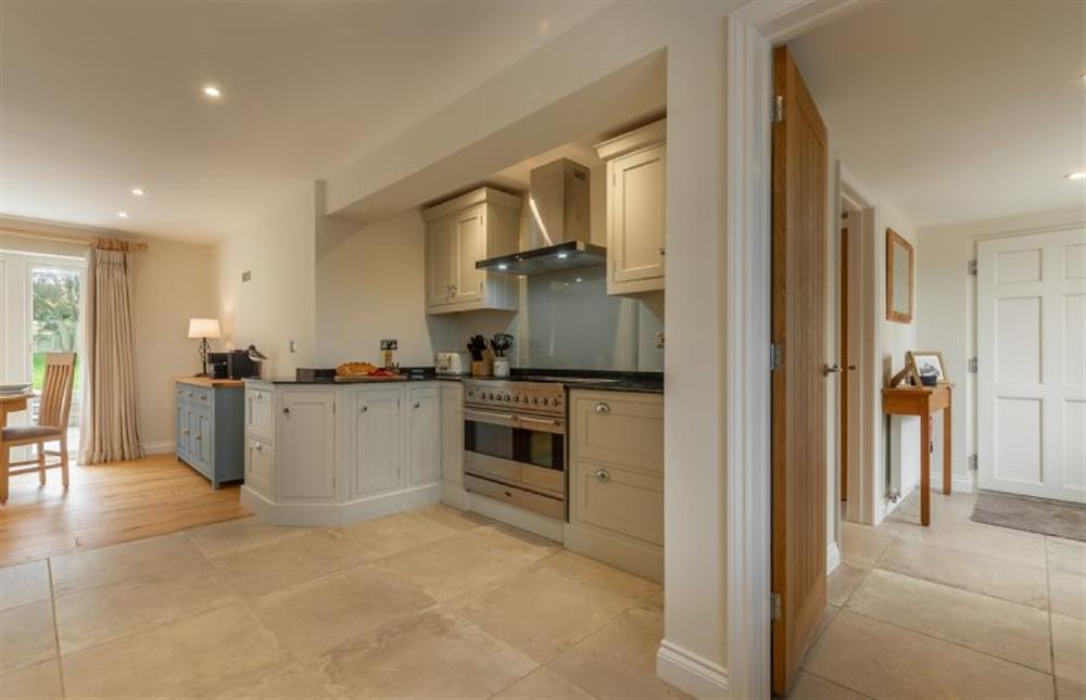 Ground floor: The kitchen has a boot room off to the side at The Sidings, Docking near Kings Lynn