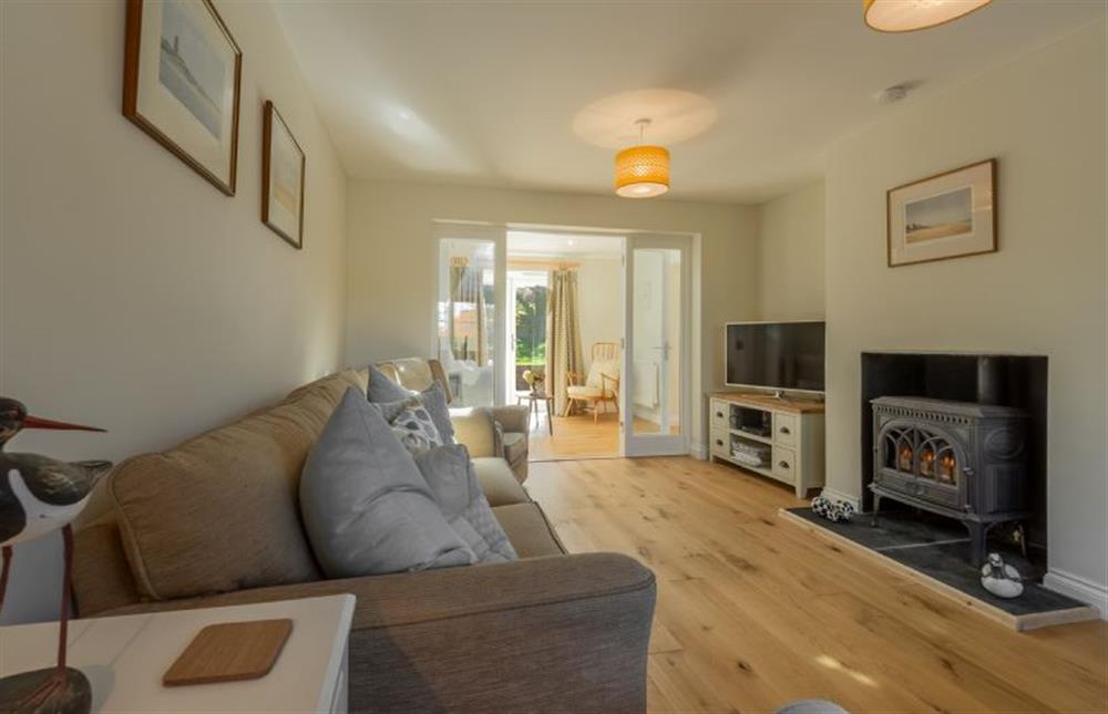 Ground floor: The sitting room has convenient gas stove effect fire at The Sidings, Docking near Kings Lynn