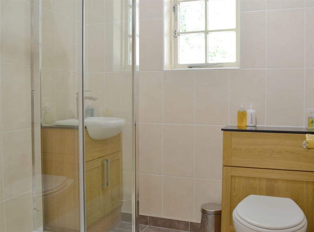 Shower room at The Sidings in Whitecroft, Forest of Dean, Gloucestershire