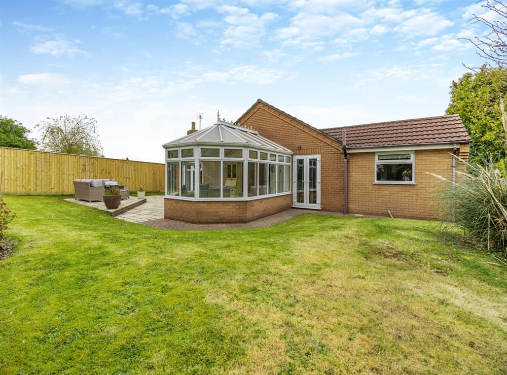 Garden at The Sidings in Willoughby, Lincolnshire