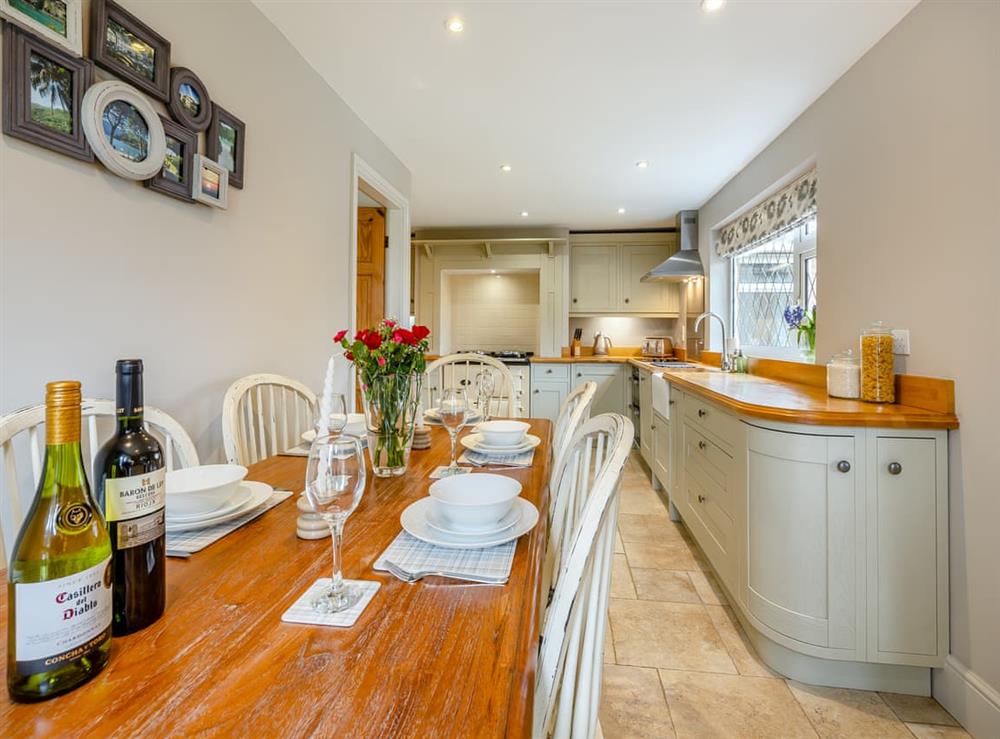 Kitchen/diner at The Sidings in Willoughby, Lincolnshire