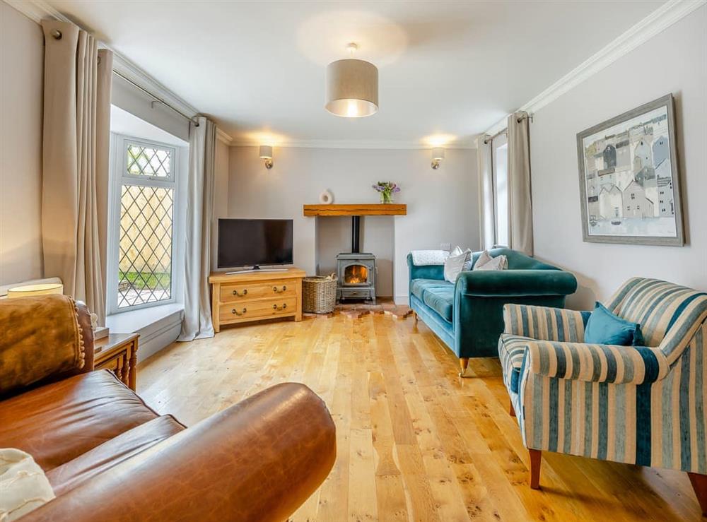 Living room at The Sidings in Willoughby, Lincolnshire