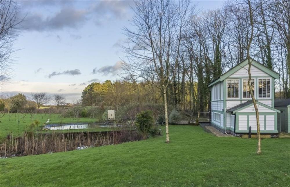 Set amidst the landscaped grounds and rolling countryside at The Signal Box, Melton Constable