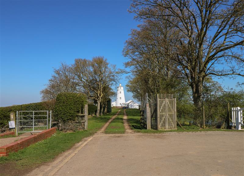 The setting of The Sir Peter Scott Lighthouse