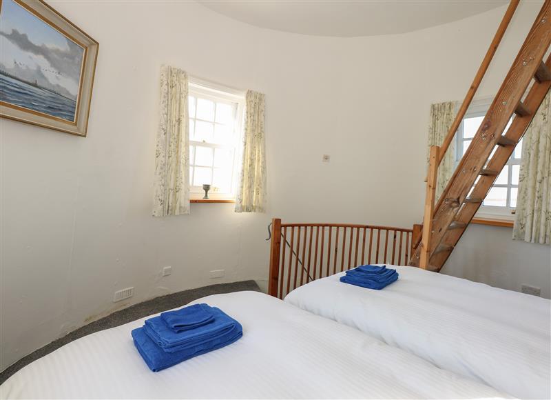 This is a bedroom at The Sir Peter Scott Lighthouse, Sutton Bridge