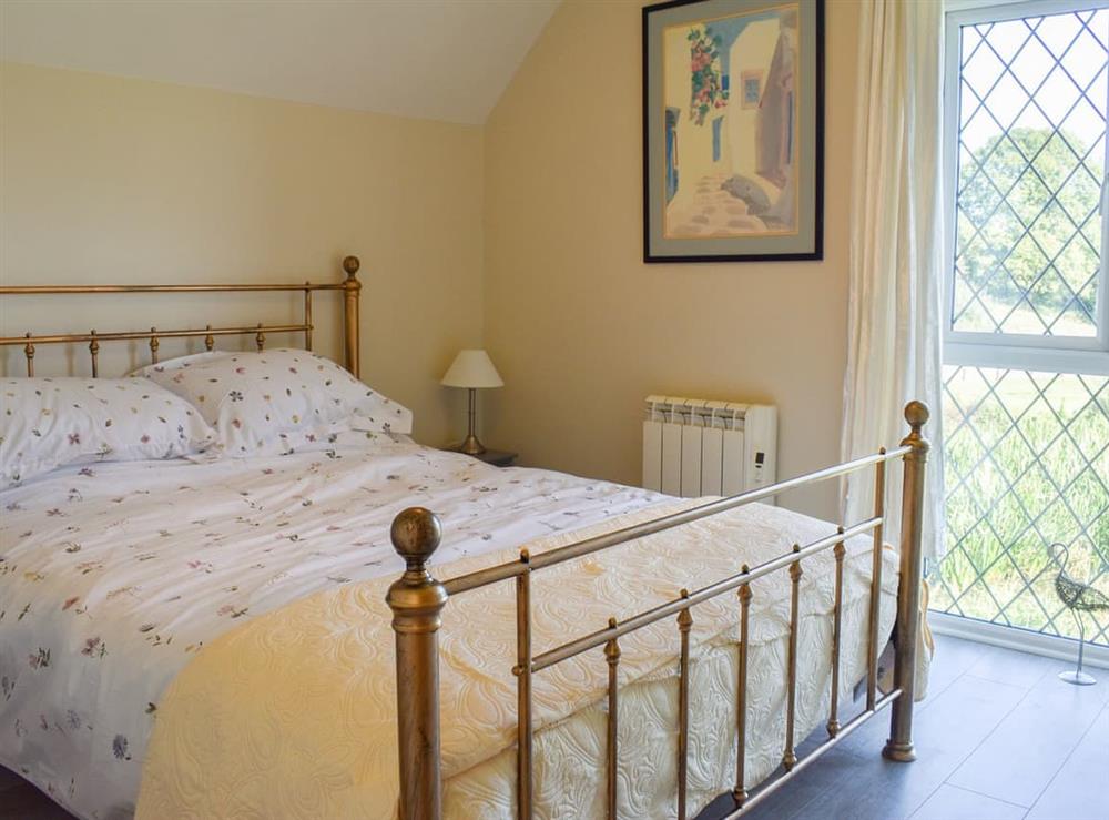 Double bedroom at The Skybluepink Gite in Wartling, East Sussex