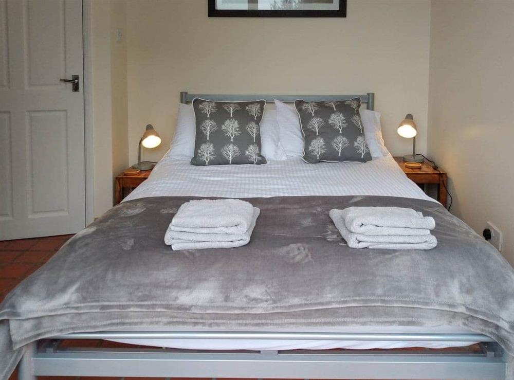 Double bedroom at The Smiddy in Glasserton, near Whithorn, Wigtownshire