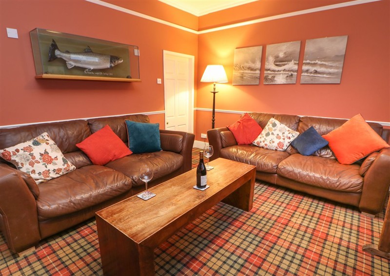 The living area at The Smithy, Barnard Castle