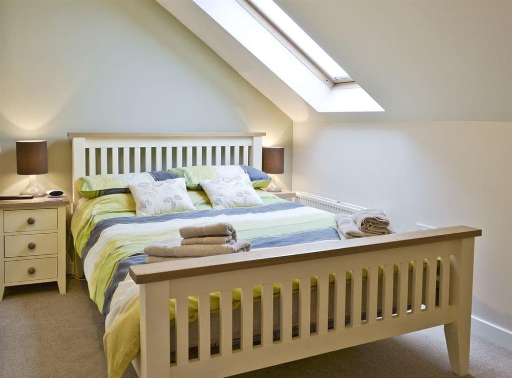 Double bedroom at The Smithy in Berwick-upon-Tweed, Northumberland