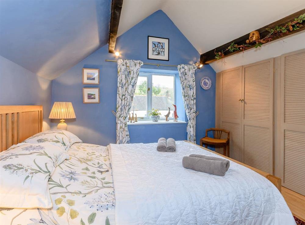 Comfortable double bedroom at The Smithy in Brassington, Nr. Matlock, Derbyshire