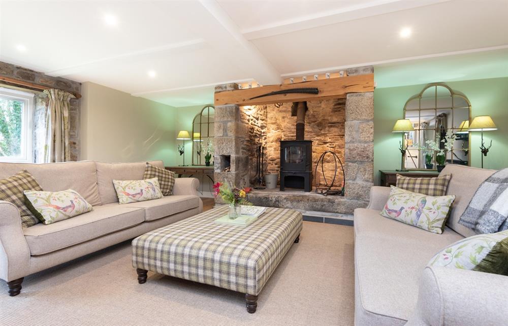 Enjoy the living room at The Smithy in Cardinham