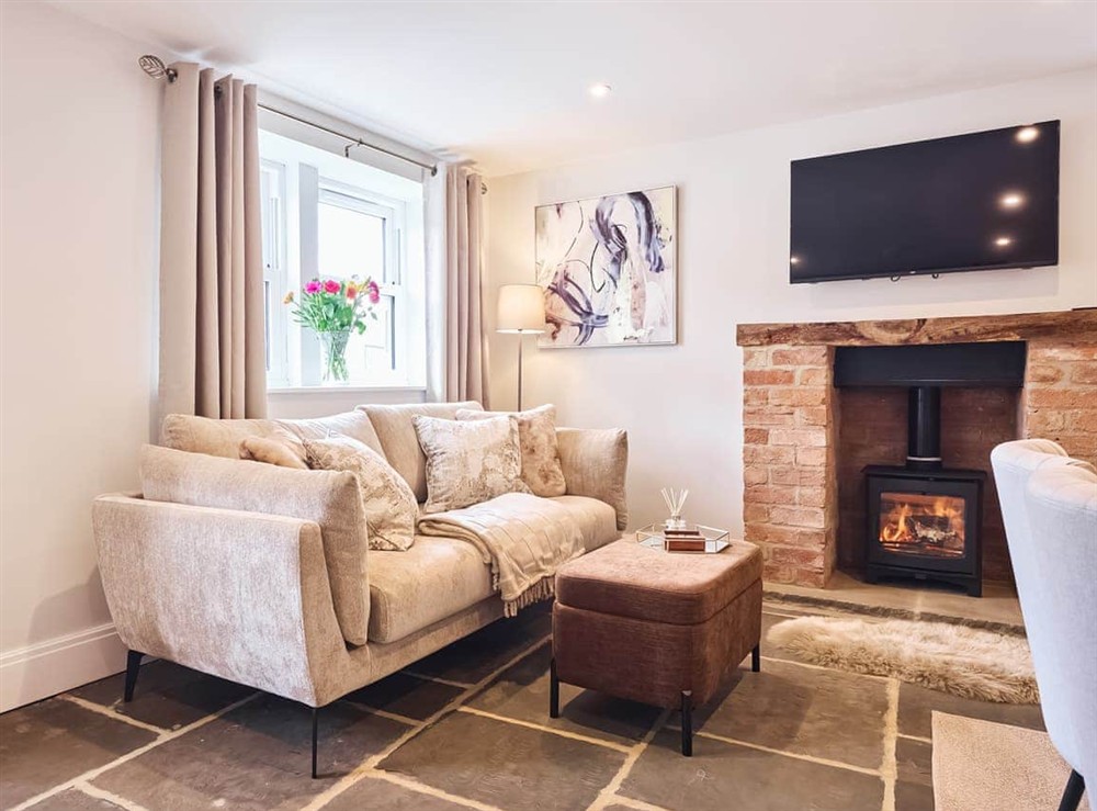 Open plan living space at The Smithy in Dacre Banks, near Pateley Bridge, North Yorkshire