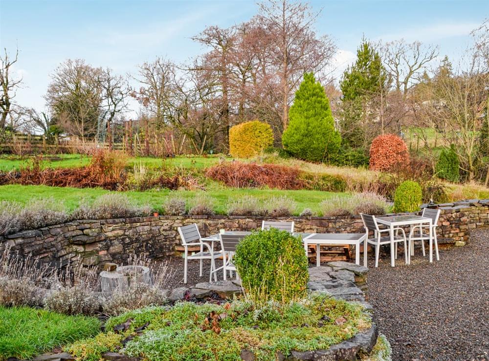 Garden at The Smithy in New Galloway, Kirkcudbrightshire