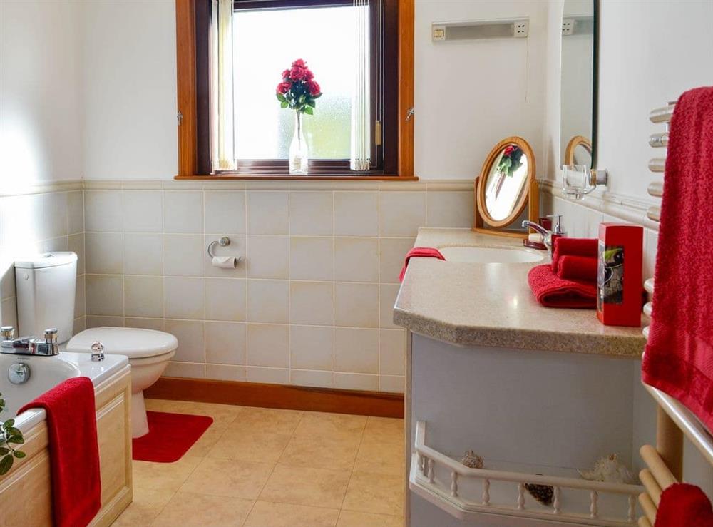 Bathroom at The Smithy of Longcastle in Whauphill, Dumfries and Galloway, Wigtownshire