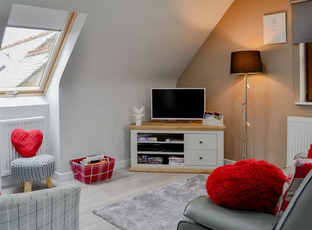 Comfortable living area at The Snug in Blackridge, near Edinburgh, West Lothian