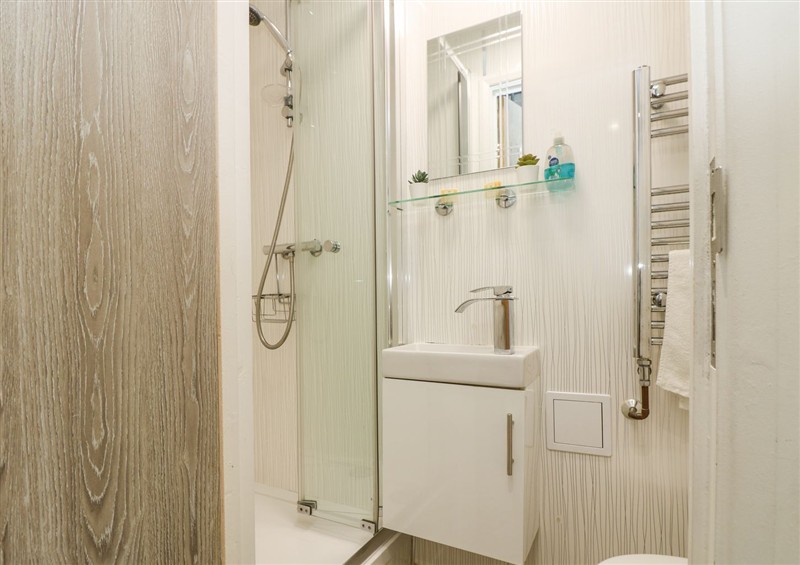This is the bathroom at The Snug, Camborne