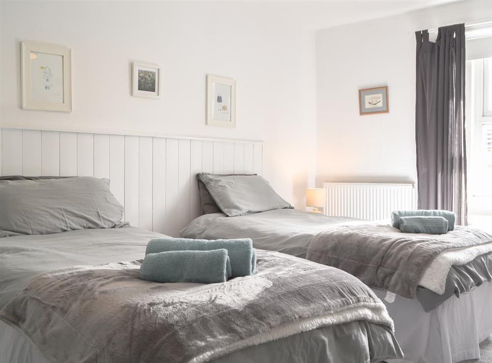 Twin bedroom at The Snug in Dearham, Cumbria