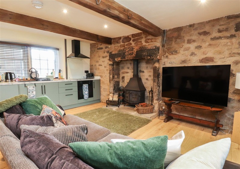The living room at The Snug, Overton near Heysham