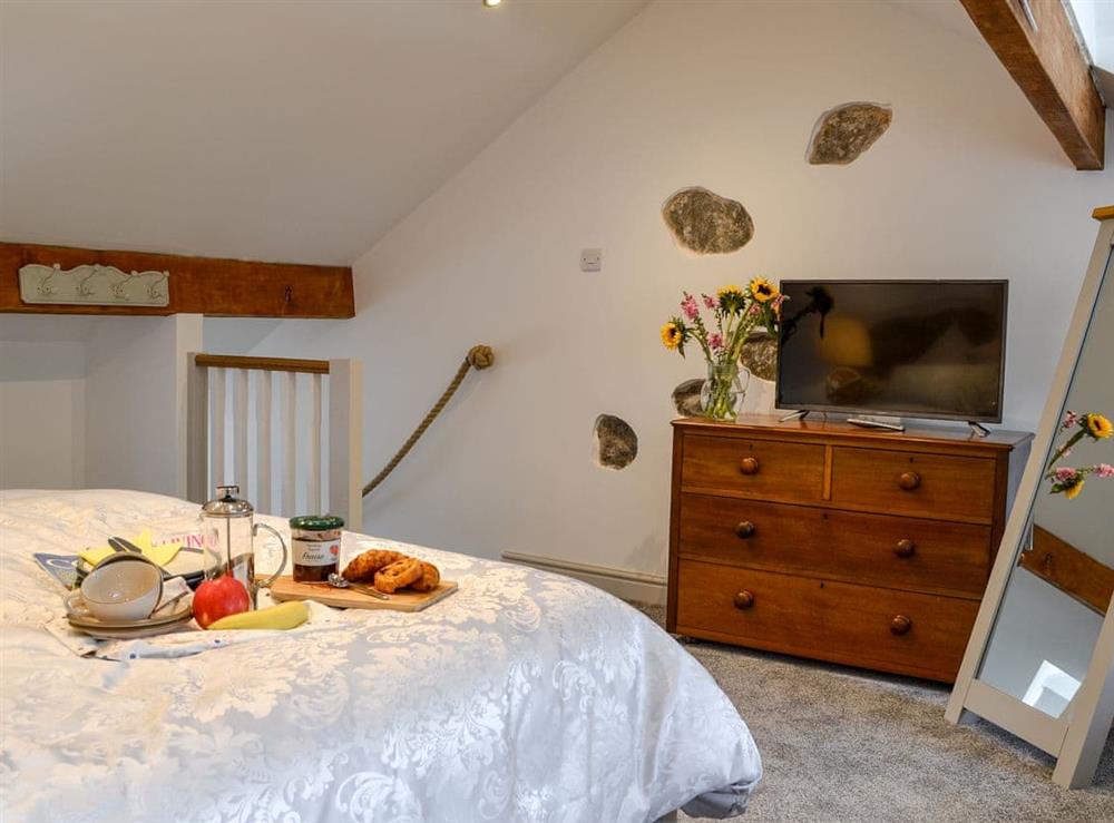 Double bedroom at The Snug in Penysarn, Anglesey, Gwynedd