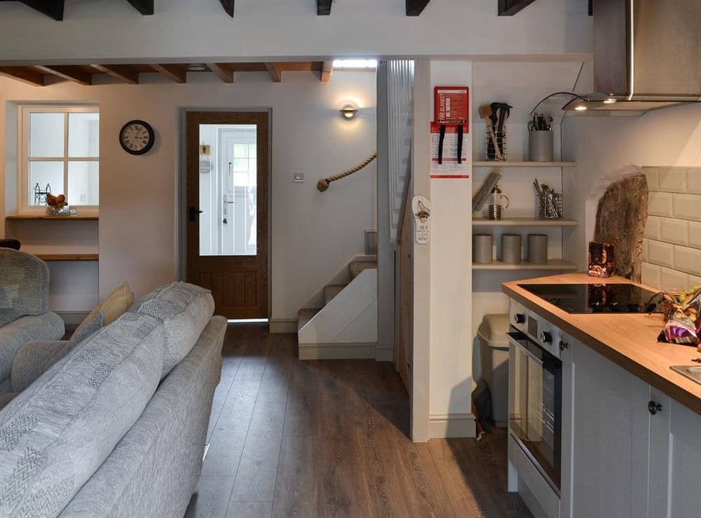 Open plan living space at The Snug in Penysarn, Anglesey, Gwynedd