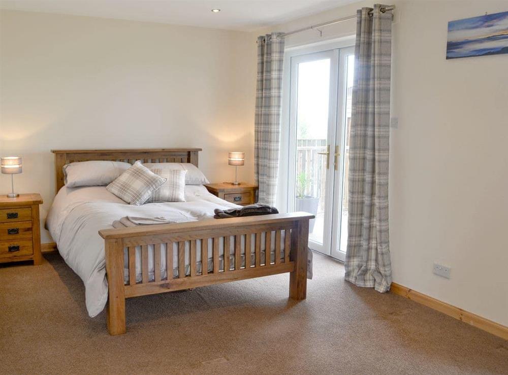 Spacious double bedroom at The Soup Kitchen in Borgue, near Kirkcudbright, Kirkcudbrightshire