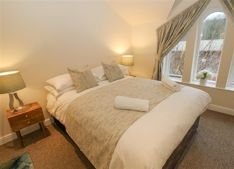 One of the 3 bedrooms at The Squirrels, Hebden Bridge