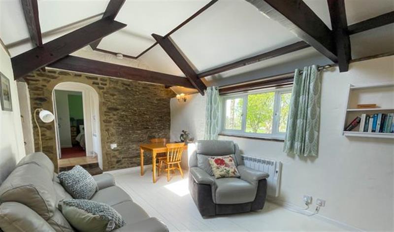 The living room at The Stable @ Canllefaes, Penparc near Cardigan
