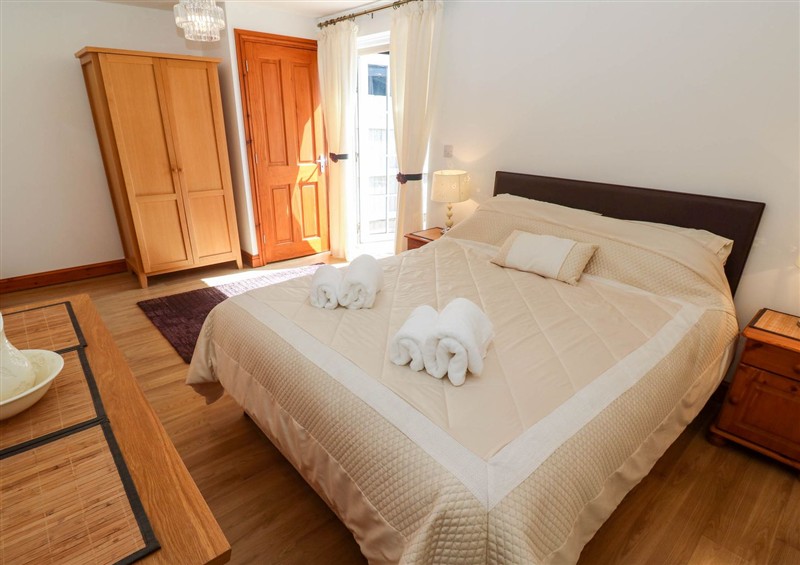 One of the bedrooms at The Stable Barn, Hayle