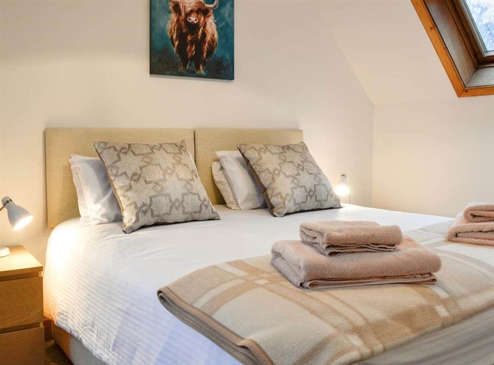 Double bedroom at The Stable in Blairgowrie, Perthshire