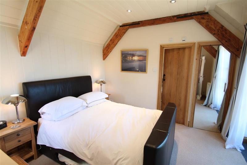 Double bedroom at The Stable Block, Porlock Weir