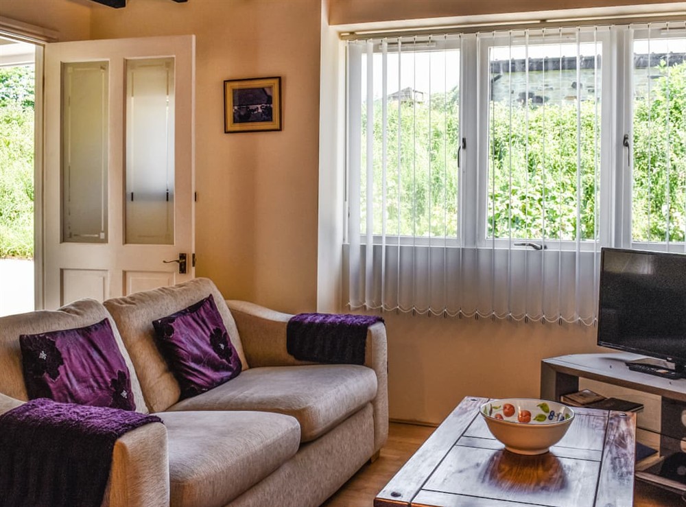 Living room at The Stable in Callington, Cornwall