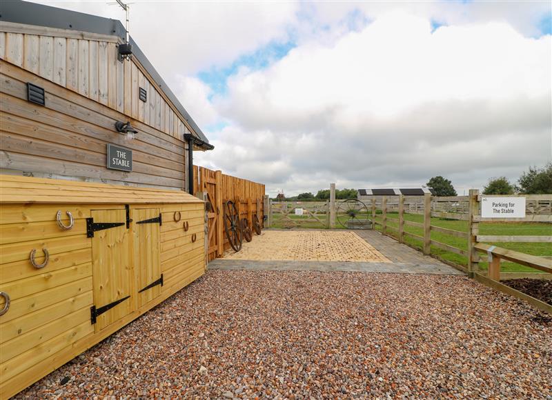 The area around The Stable