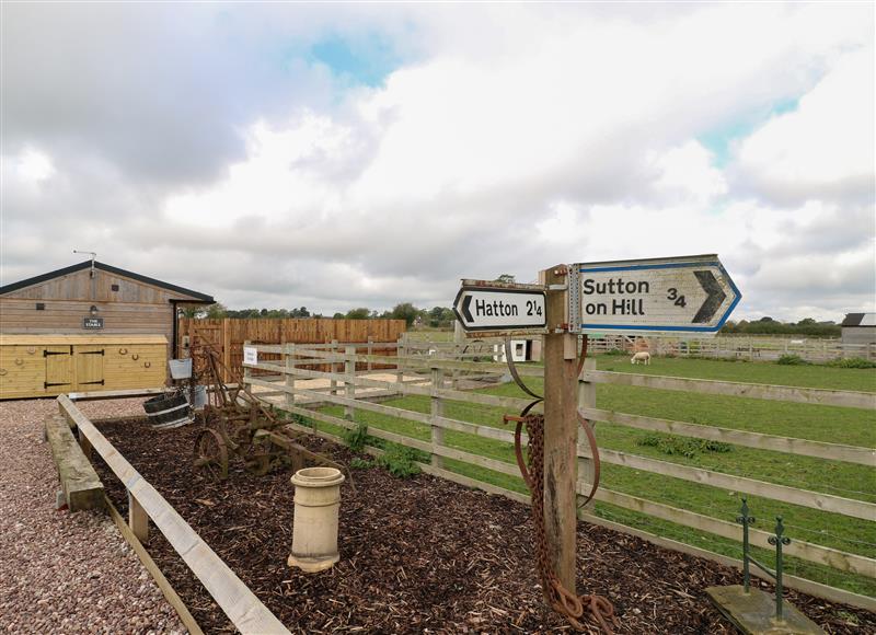 The area around The Stable