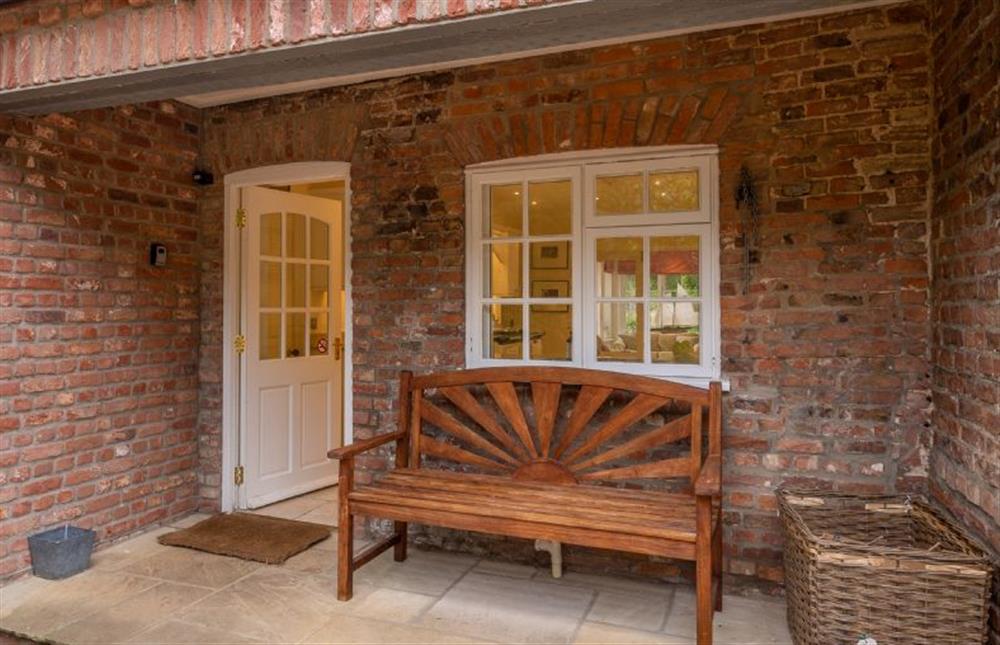 A nice quiet corner outside the cottage at The Stable Cottage, Watlington  near Kings Lynn