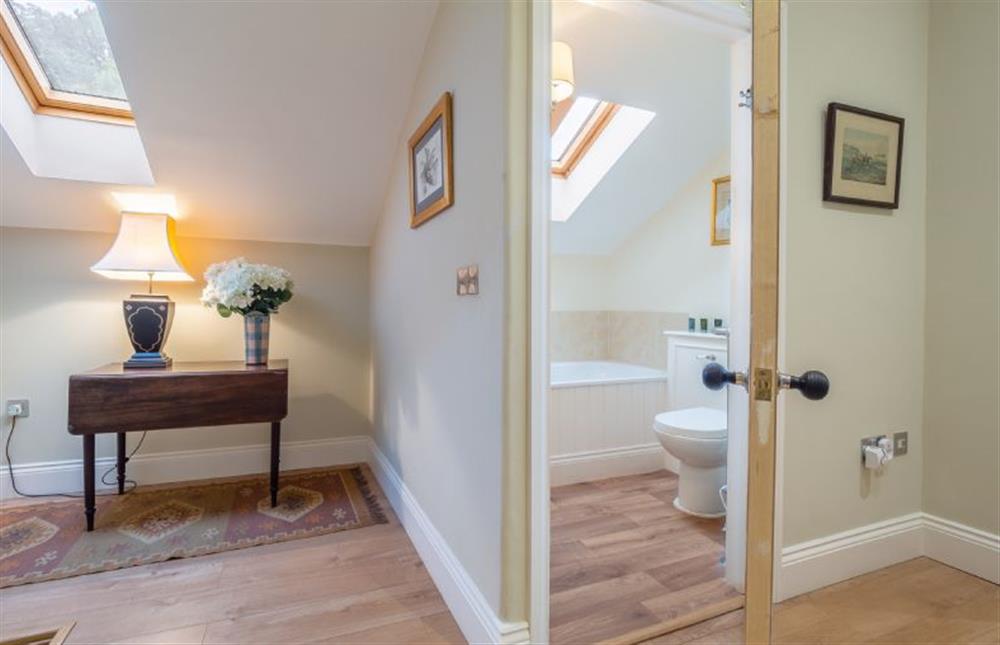 First floor: bathroom at The Stable Cottage, Watlington  near Kings Lynn