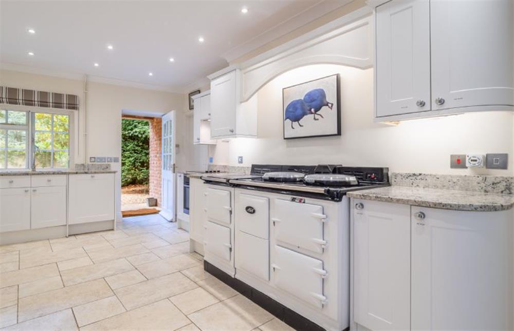 Ground floor: Light and airy kitchen with Aga at The Stable Cottage, Watlington  near Kings Lynn