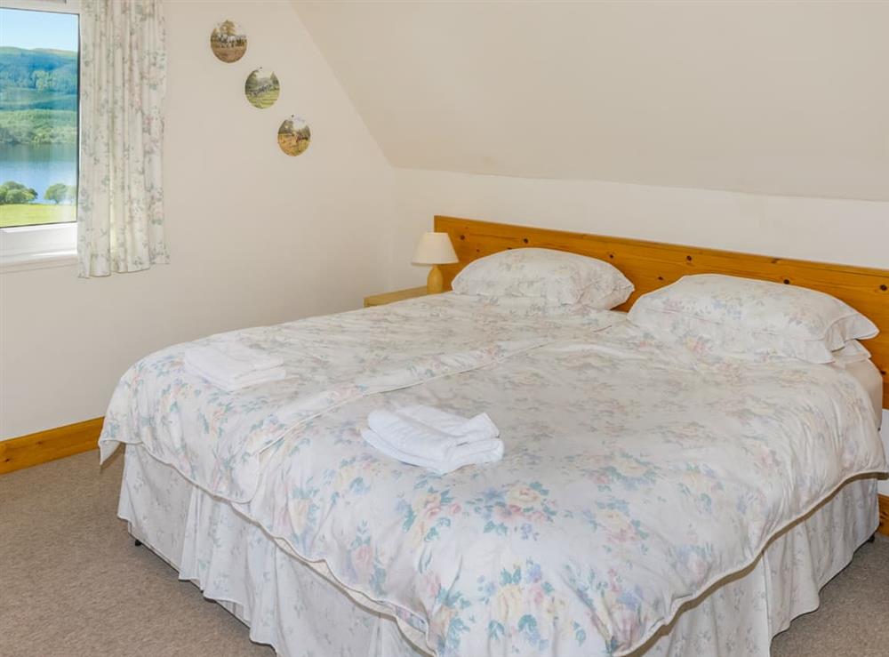 Double bedroom at The Stable in Dalmally, Argyll
