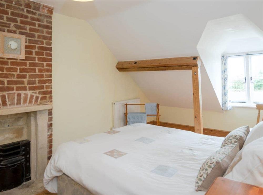 Comfy double bedroom at The Stable in Foxham, near Chippenham, Wiltshire