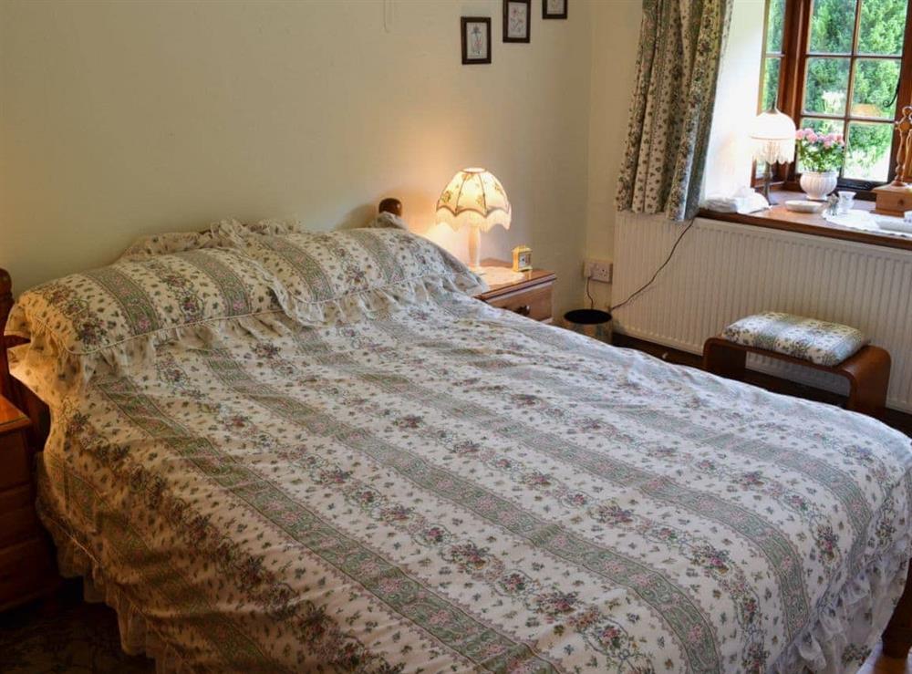 Double bedroom at The Stable in Hastingleigh, near Ashford, Kent