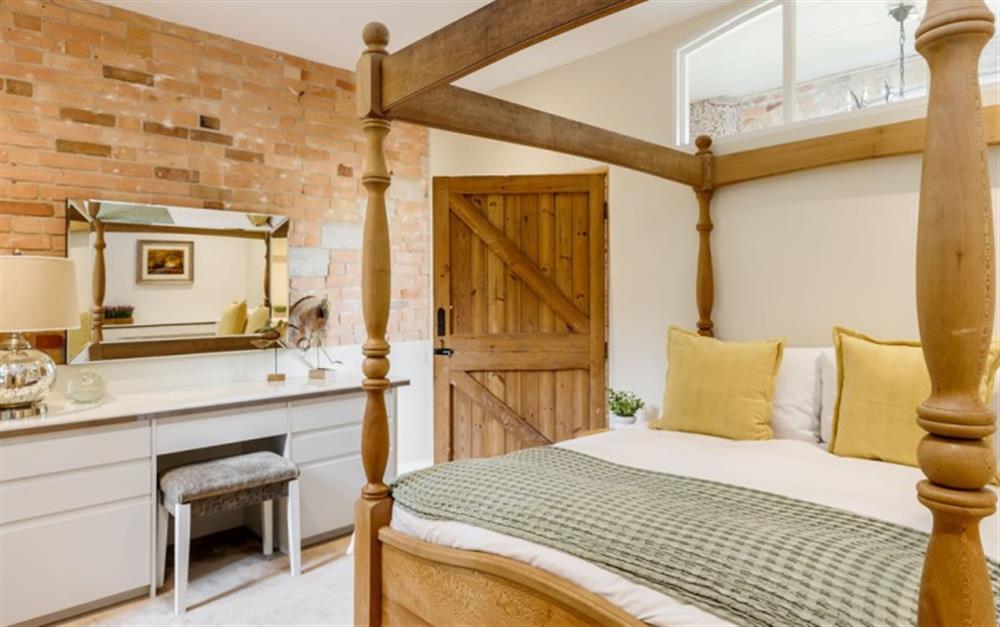 This is a bedroom at The Stable House in Poole