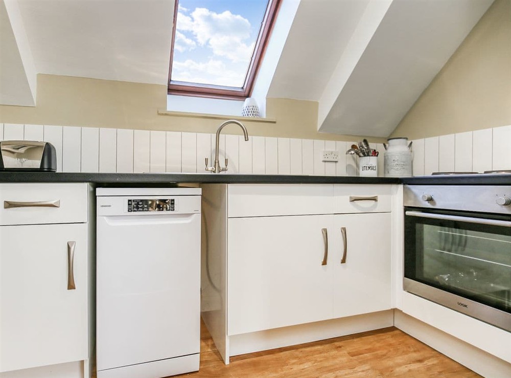 Kitchen at The Stable Loft in Beadnell, Northumberland