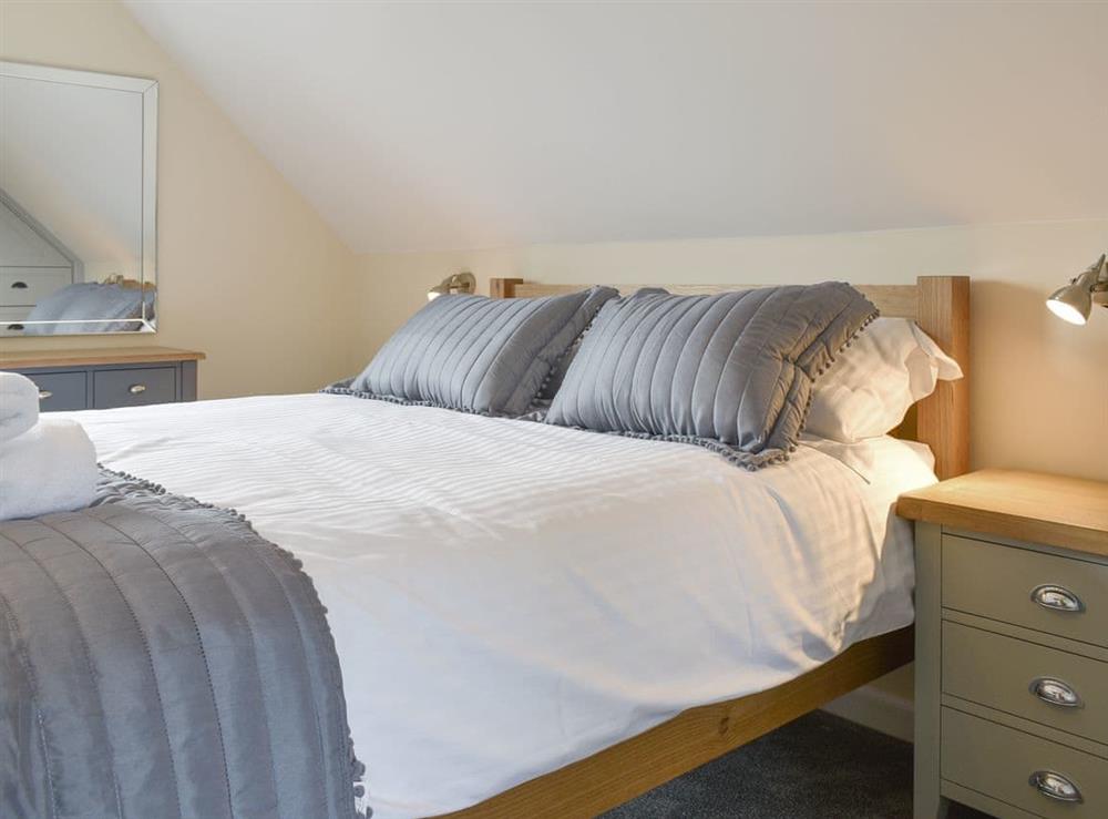 Double bedroom at The Stable in Longnor, near Buxton, Staffordshire